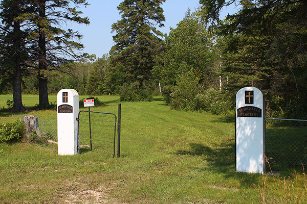 Entrance to St. Michael&rsquo;s Cemetery