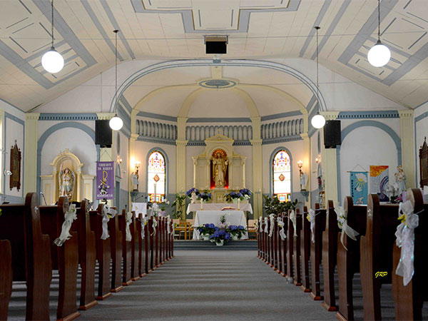 Interior of St. Michael’s Roman Catholic Church