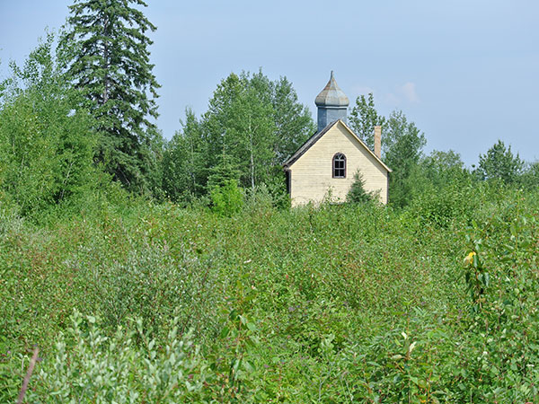 The former St. Michael’s Ukrainian Orthodox Church building