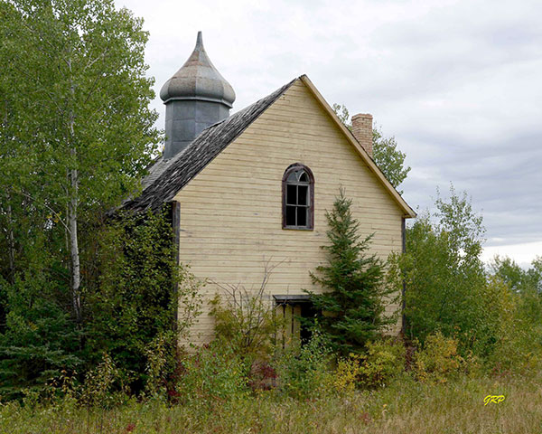 The former St. Michael&rsquo;s Ukrainian Orthodox Church building