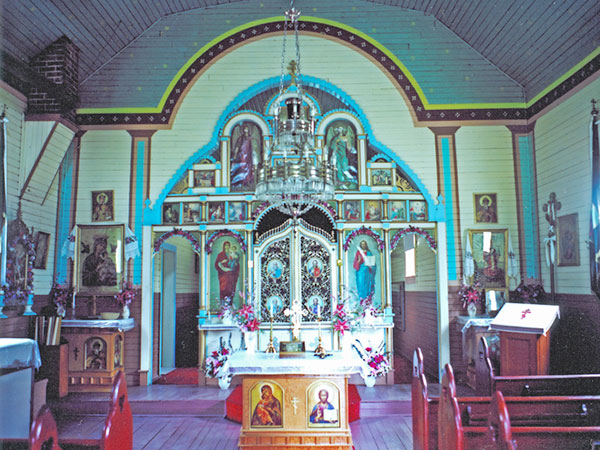 Interior of St. Michael&rsquo;s Ukrainian Orthodox Church