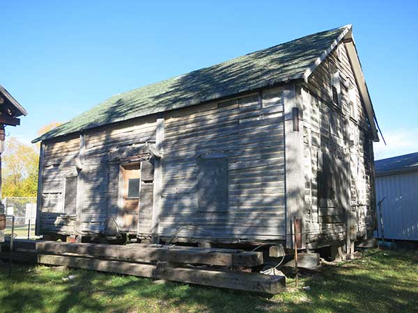 The former Henderson House at St. Norbert Provincial Heritage Park