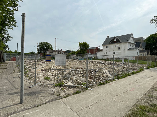 Site of the former Western Paper Box Warehouse