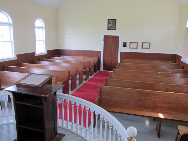 Interior of Stony Hill - Otto Lutheran Church