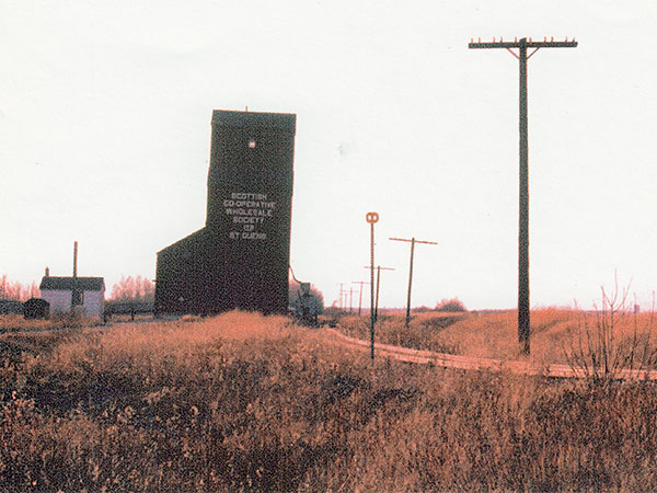 Former Scottish Co-operative Wholesale Society grain elevator at St. Ouens