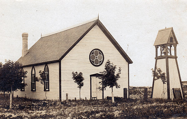 Postcard view of St. Paul’s Anglican Church