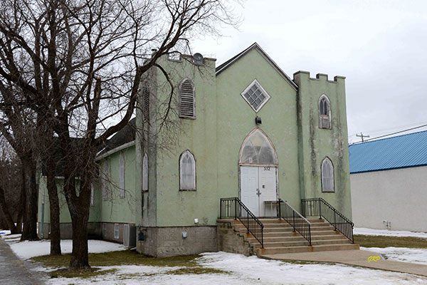 The former St. Paul's United Church at Beausejour
