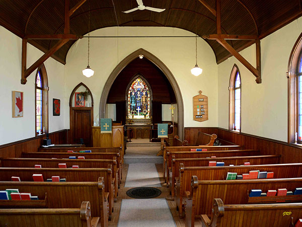 Interior of St. Paul’s Anglican Church