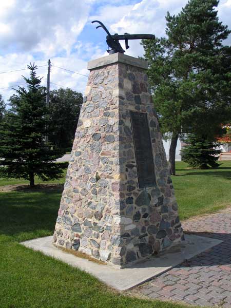 St-Pierre-Jolys founders monument