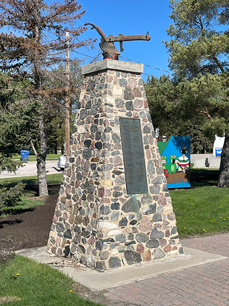 St-Pierre-Jolys founders monument