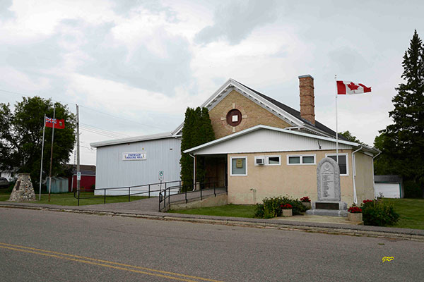The former Strathclair Municipal Hall