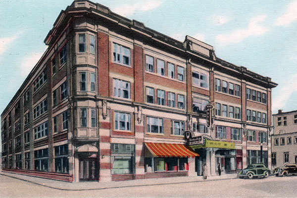 Postcard view of the St. Regis Hotel