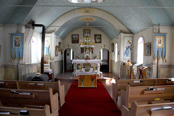 Interior of Sts. Peter and Paul Ukrainian Orthodox Church