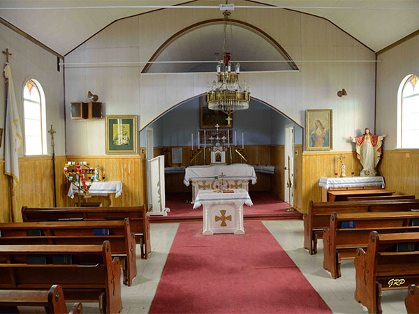 Interior of the Saints Peter and Paul Ukrainian Catholic Church