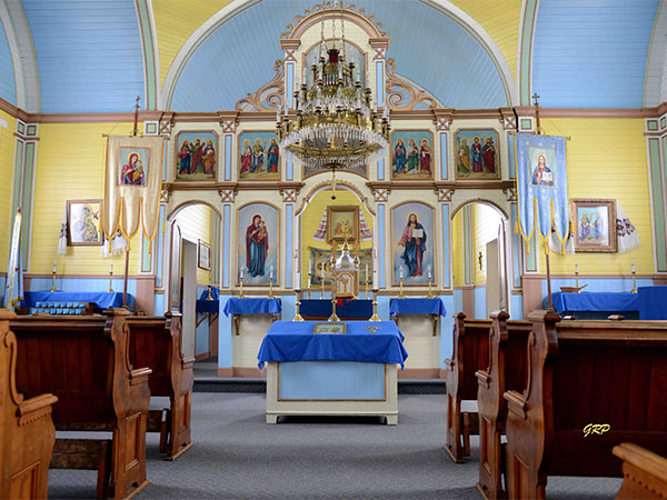 Interior of Sts. Peter & Paul Ukrainian Orthodox Church