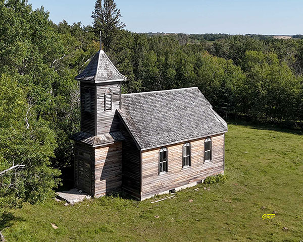 Aerial view of Sts. Peter and Paul Ukrainian United Church