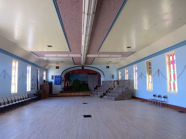 Interior of Sts. Vladimir and Olga Ukrainian Catholic Parish Hall