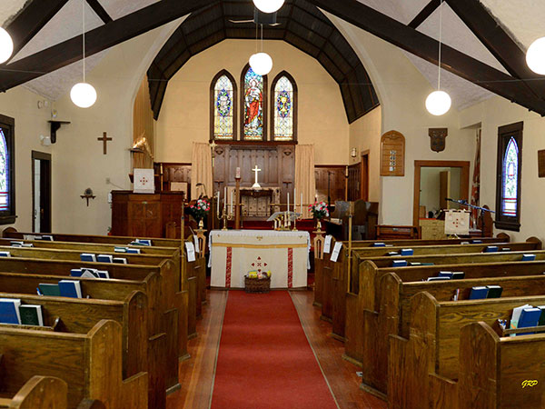 Interior of St. Thomas Anglican Church