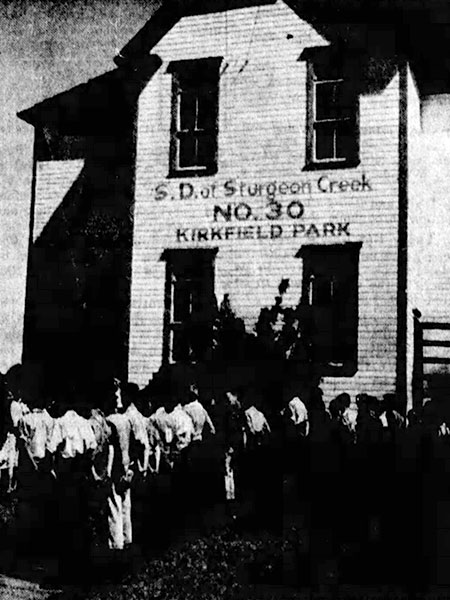 Students at the Sturgeon Creek School deemed by its Principal to be a &ldquo;death trap&rdquo;