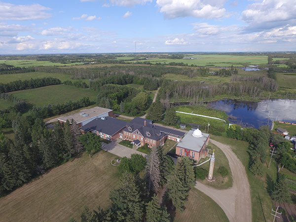 Aerial view of St. Vladimir’s College