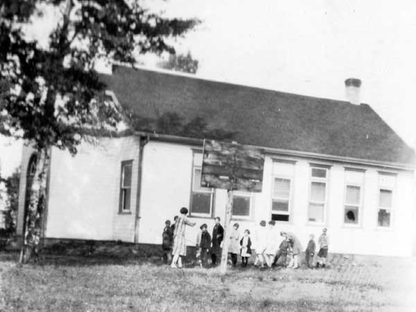 The second Sulphur Creek School