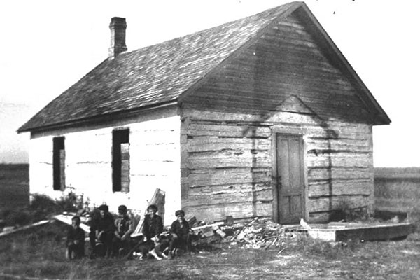 The original Sulphur Creek School