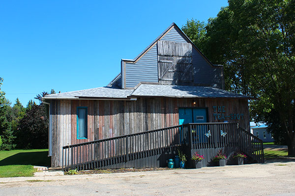 The former Swan Lake United Church