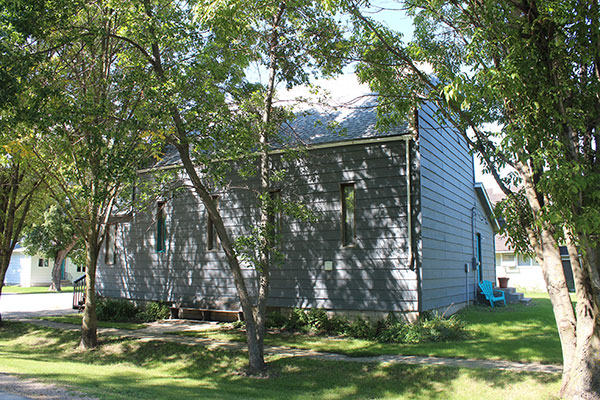 Rear of the former Swan Lake United Church