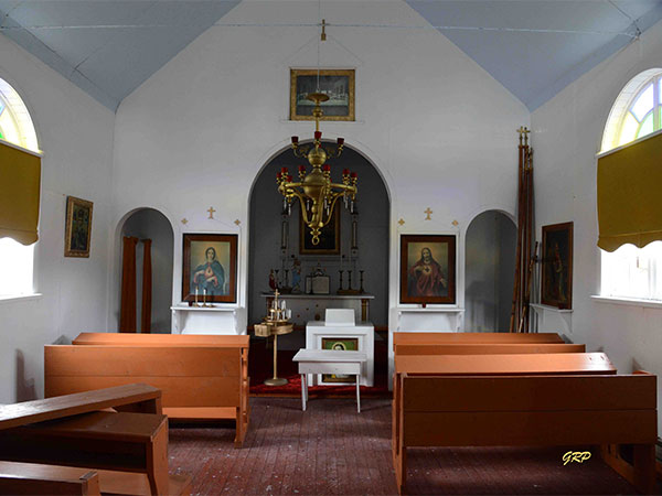 Interior of the Transfiguration of our Lord Ukrainian Catholic Church