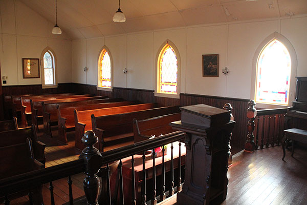 Interior of Tarbolton United Church