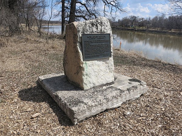 Taylor commemorative plaque