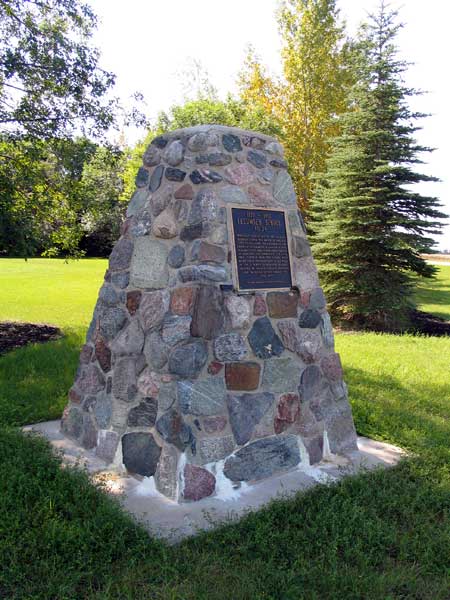 Tecumseh School commemorative monument