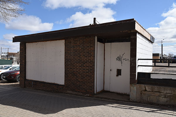 Entrance to fhe former Thunderbird Bowl
