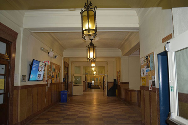 Hallway in Tier Building