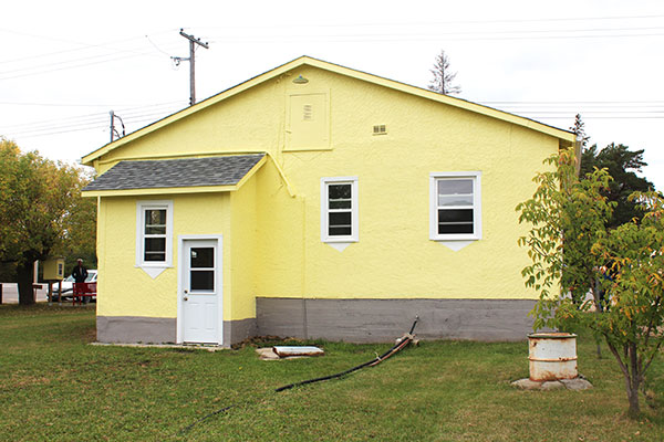 The former Wasylishen’s Barbershop and Pool Hall