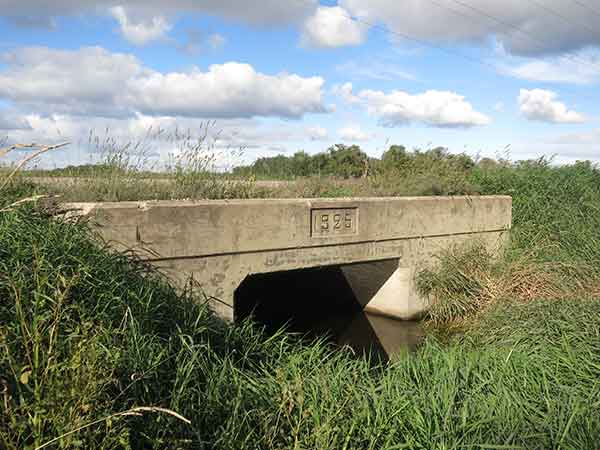 Concrete culvert bridge no. 1157