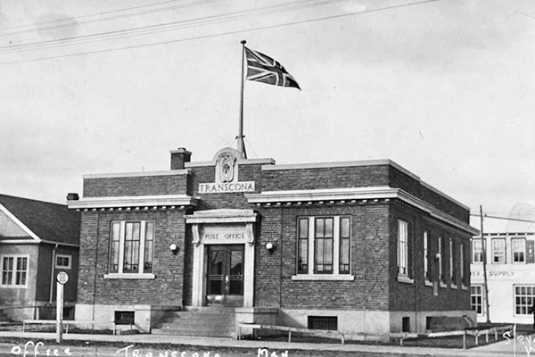 Dominion Post Office Building in the Transcona area of Winnipeg