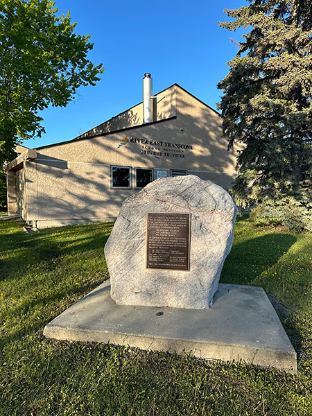 Transcona School District Centennial Plaque