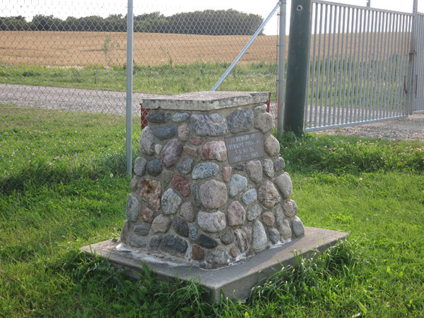 Tremaine School commemorative monument