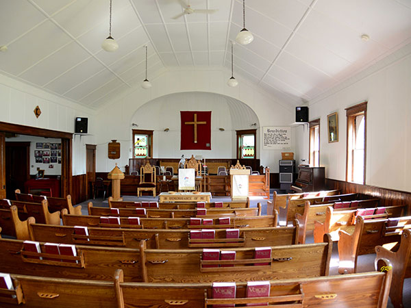 Interior of Trinity United Church
