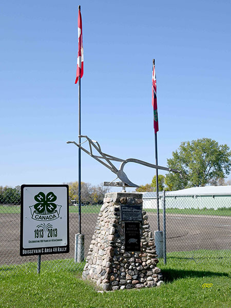 Turtle Mountain Agricultural Society Centennial Monument