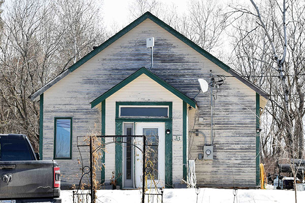 Former St. Mark's United Church at Tyndall
