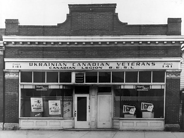 Ukrainian Canadian Veterans Legion Hall