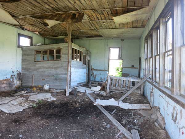 Interior of the unknown school building