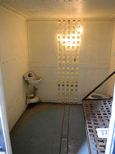 Cell in the Vaughan Street Gaol