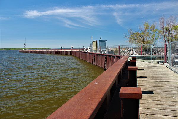 Historic Sites of Manitoba: Victoria Beach Pier (RM of Victoria Beach)