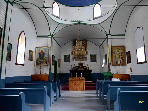 Interior of Assumption of the Blessed Virgin Mary Ukrainian Catholic Church