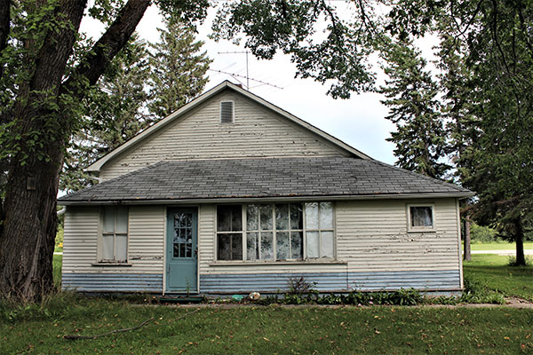 Rear view of Baker’s General Store