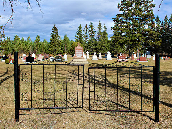Entrance to St. Demetrius Ukrainian Catholic Cemetery