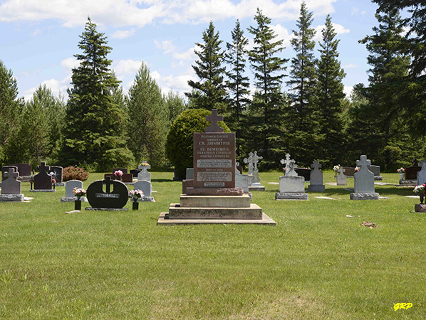 Entrance to St. Demetrius Ukrainian Catholic Cemetery